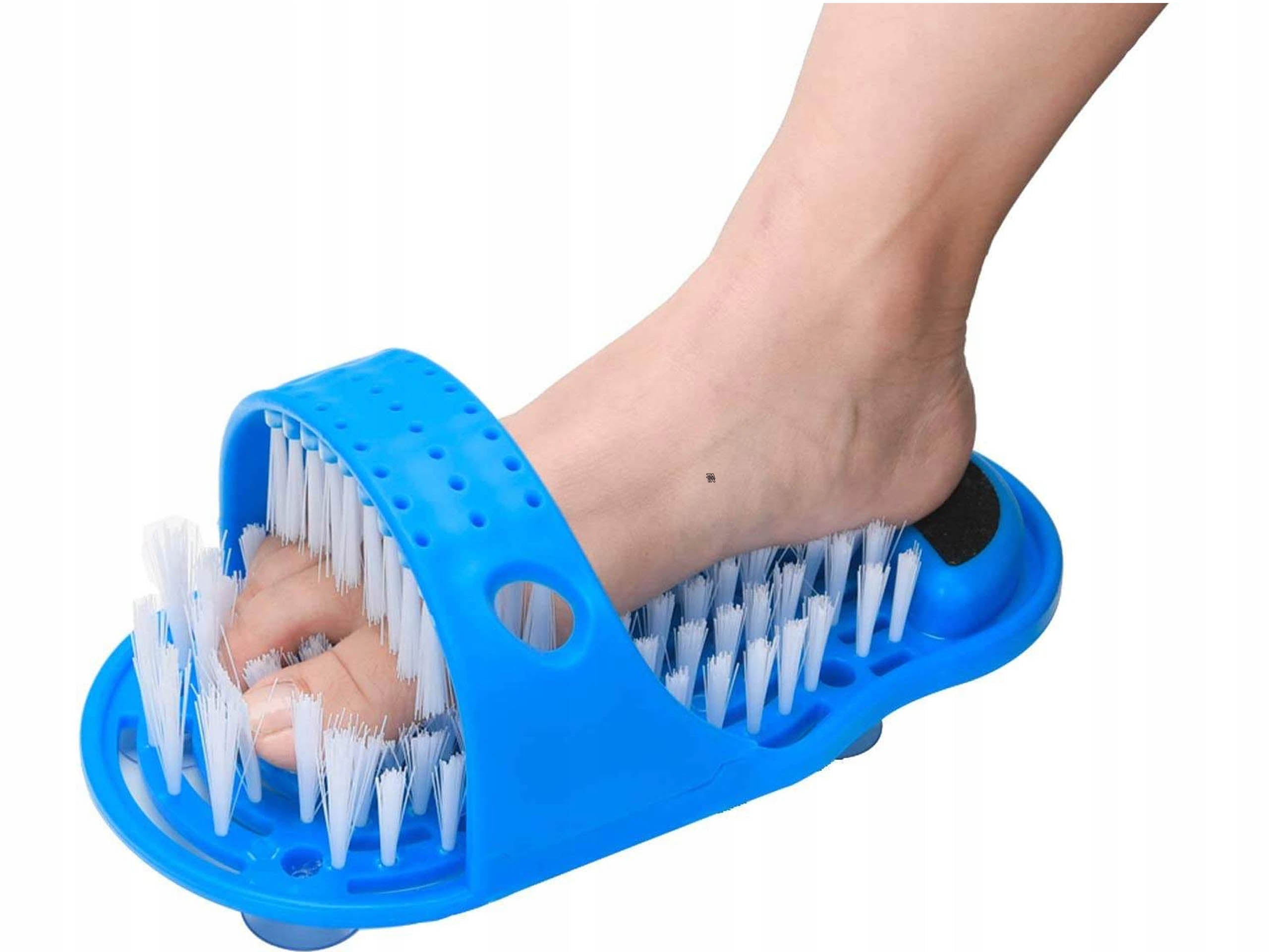 Perie pentru curatarea si masarea talpilor, Zola®, anti-alunecare, dimensiune universala, 28x11.5x10 cm, albastra Perie pentru curatarea si masarea talpilor, Zola®, anti-alunecare, dimensiune universala, 28x11.5x10 cm, albastra